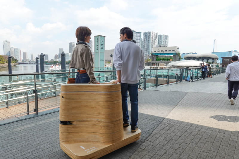 一緒に会話をしながら移動を楽しめる