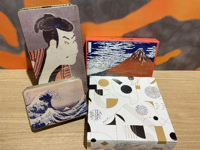 免税品直送お勧め商品セット例 東京国立博物館 日本のアートセット(TOBI・BITO SWEETS TOKYO)