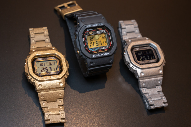 「G-SHOCK」40周年記念モデル 第3弾 リクリスタライズド シリーズ