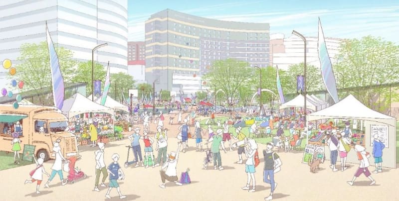 期間限定広場のイメージ