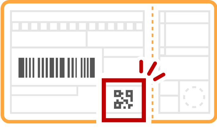 eL-QR(地方税統一QRコード)のイメージ図