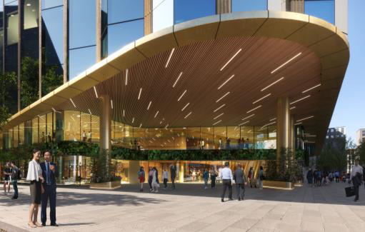 コネクティッドコア 地上広場イメージ