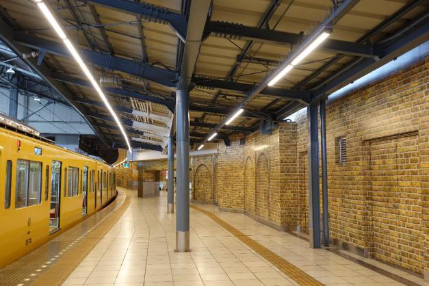 池袋駅 1番ホーム(工事中)