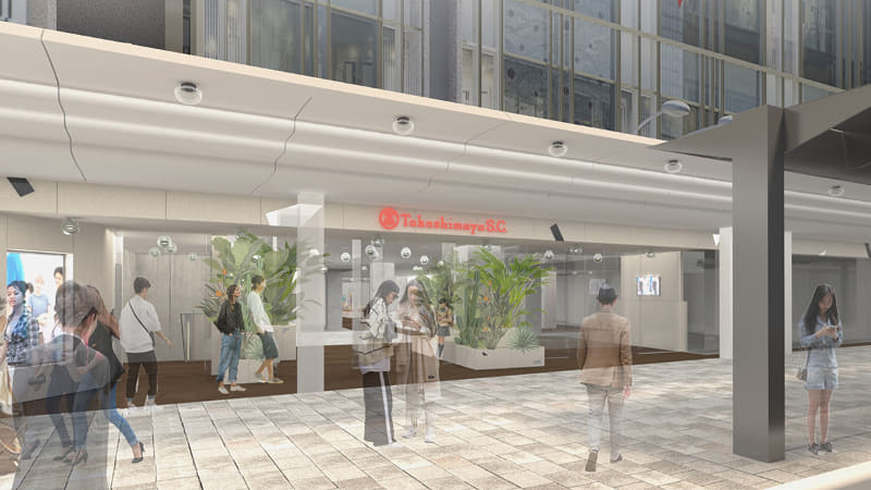 1階。コンセプト：A fun place to wait。デザイン：元木大輔氏