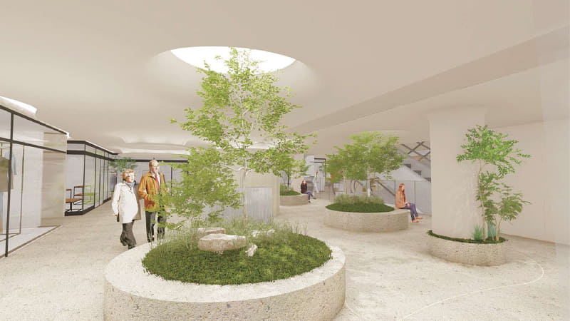 3階。コンセプト：Residence & Light Garden。デザイン：井川充司氏