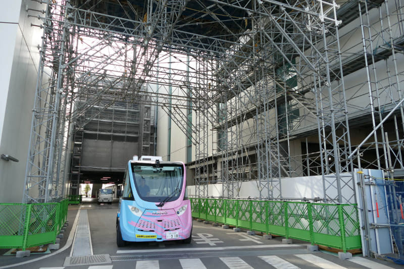 3Dマップと一致しない場所では手動で走行