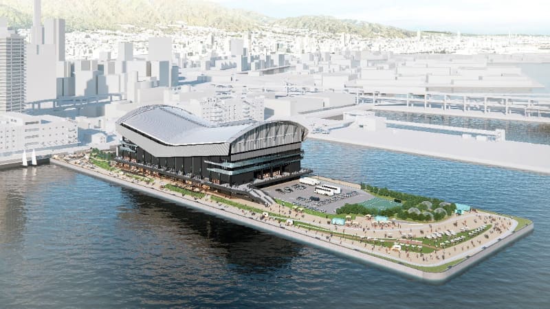 外観イメージ(南⻄から望む)