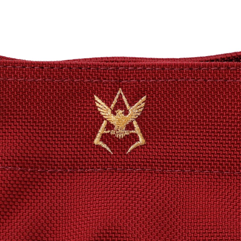 バッグ前面の刺繍