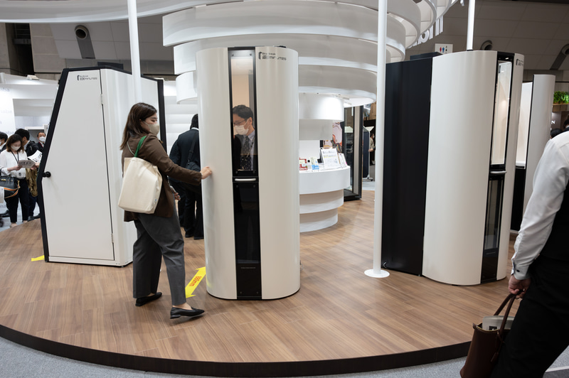 イナバインターナショナルの「サイレントブース」