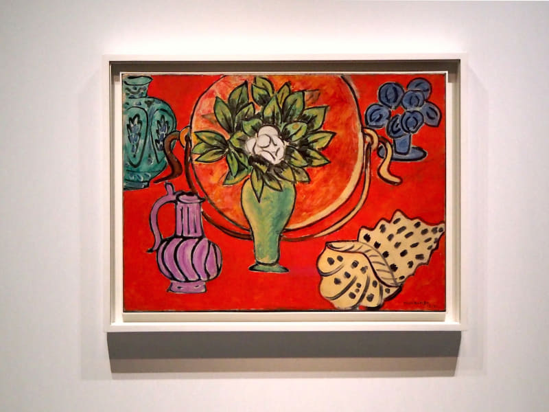 《マグノリアのある静物》1941年12月・ポンピドゥー・センター/国立近代美術館