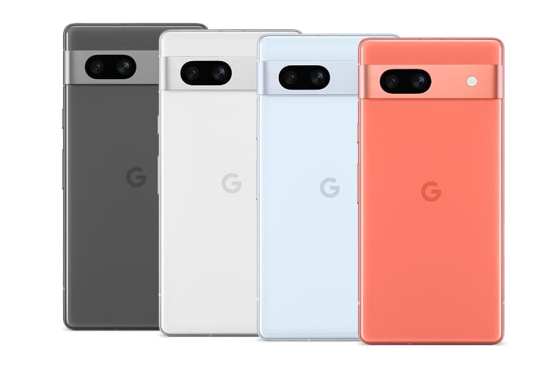 カラーはCharcoal、Sea、Snow、Coral