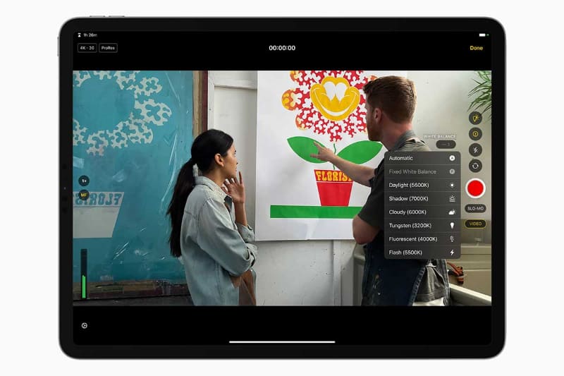 プロ仕様のカメラモードを搭載