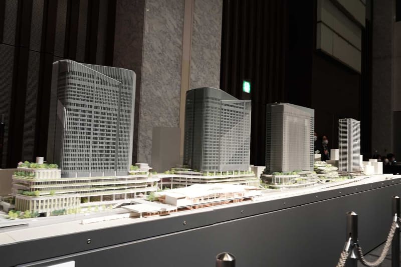 TAKANAWA GATEWAY CITY(模型)