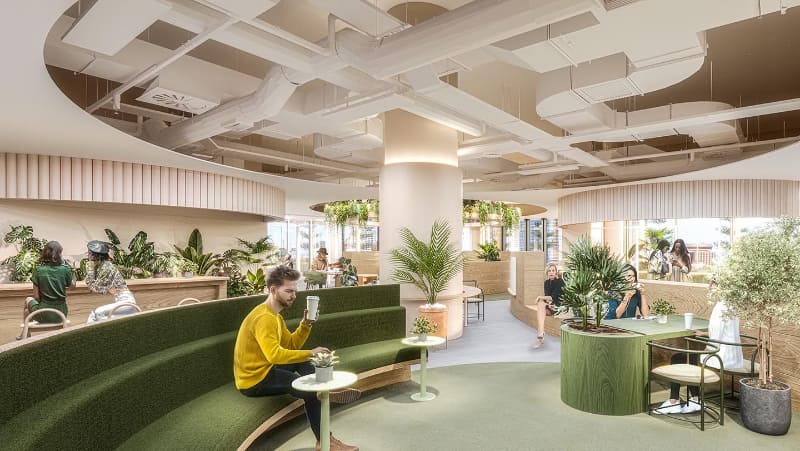 インキュベーション施設(JR東日本提供)