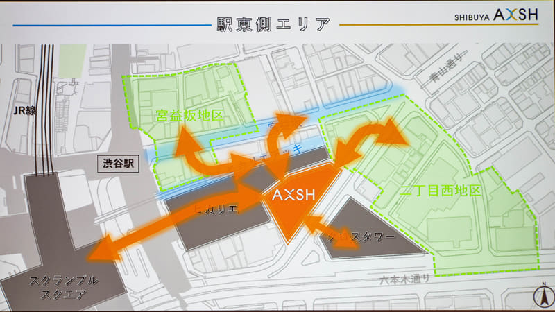 エリア全体の回遊性向上