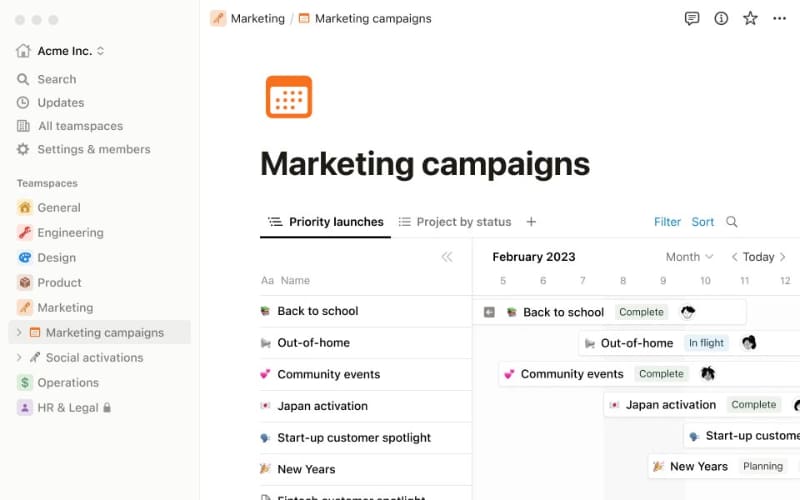マーケティングキャンペーン