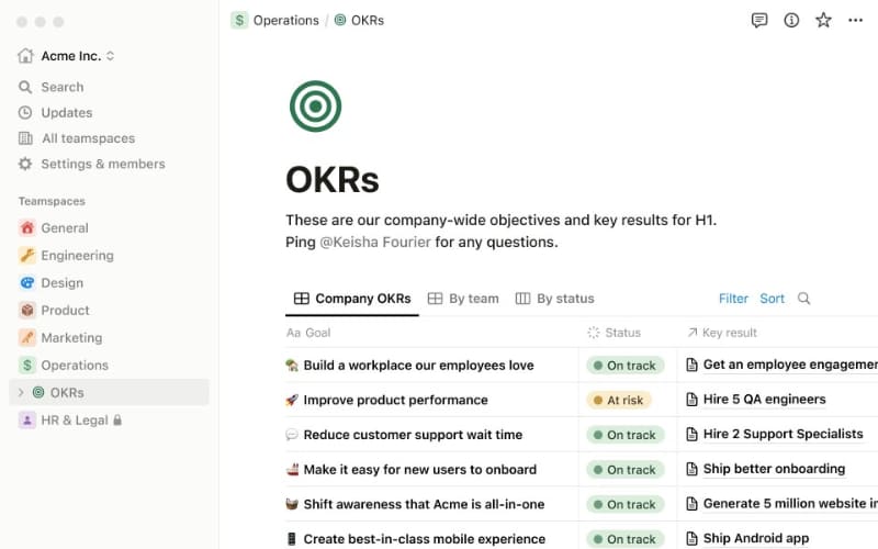 OKRプランニング