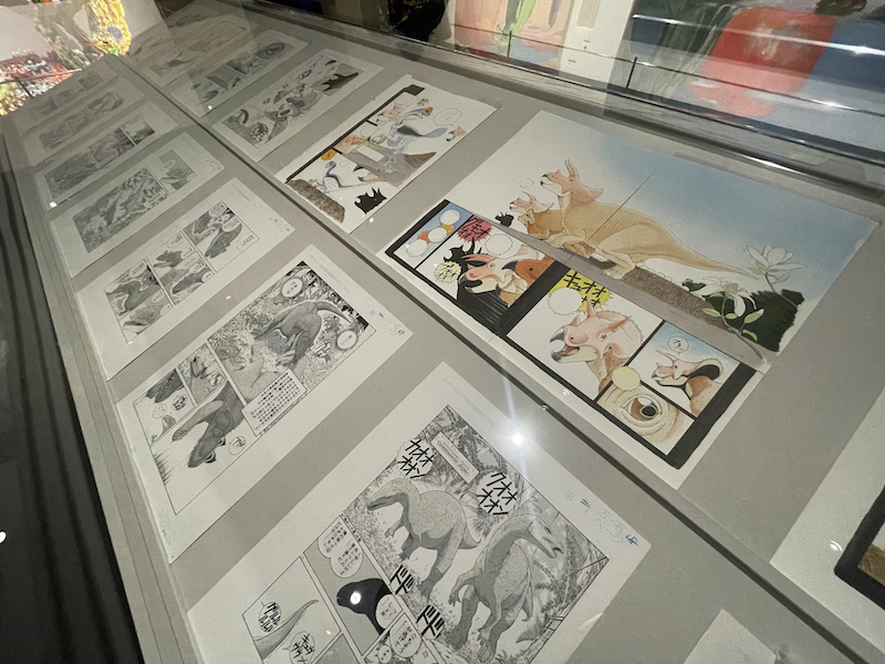 所十三「DINO<span class="em sup">2</span>」の「掟」の漫画原稿/作家蔵