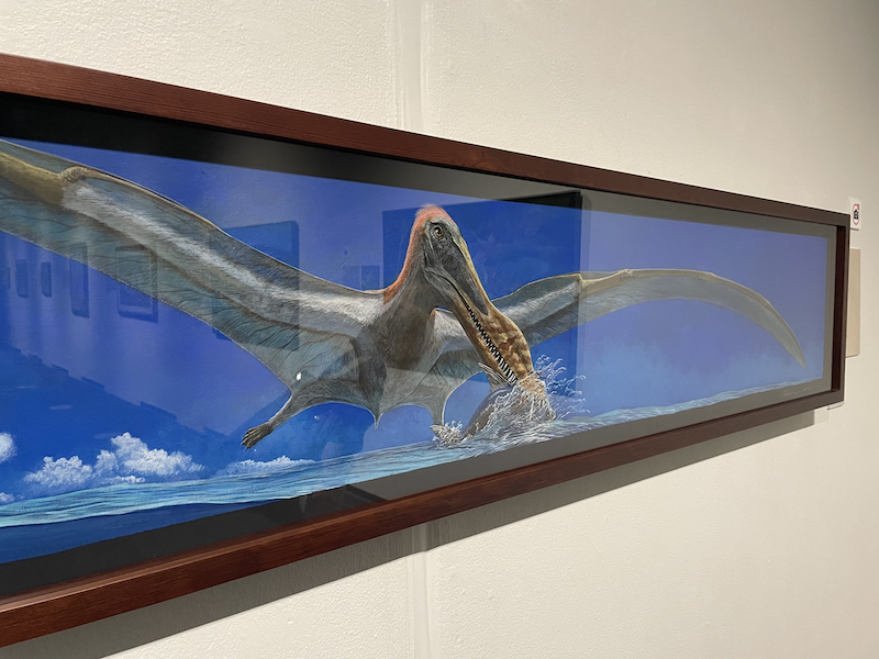 小田隆《アンハングエラ》2008年/豊橋市自然史博物館