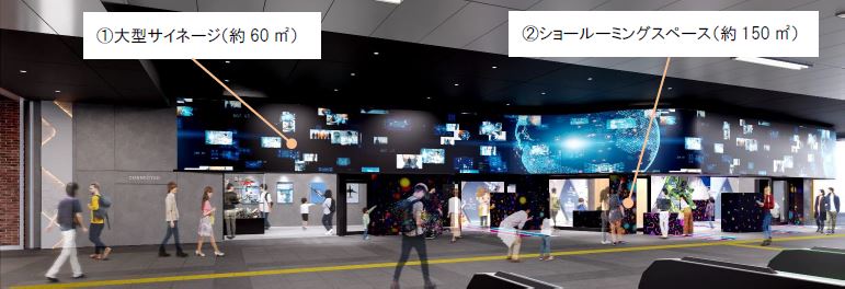 秋葉原駅中央改札外 完成イメージ