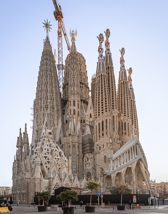 《サグラダ・ファミリア聖堂、2023年1月撮影》© Fundació Junta Constructora del Temple Expiatori de la Sagrada Família