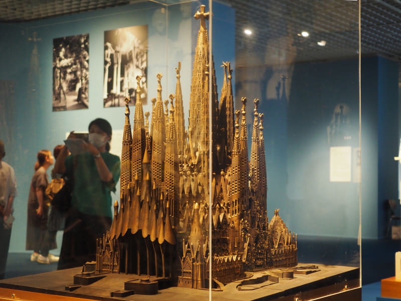 《サグラダ・ファミリア聖堂全体模型 スケール：1:200》制作: サグラダ・ファミリア聖堂模型室・サグラダ・ファミリア聖堂