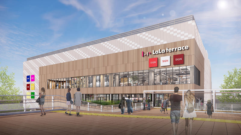 外観イメージ(北綾瀬駅からのペデストリアンデッキより)