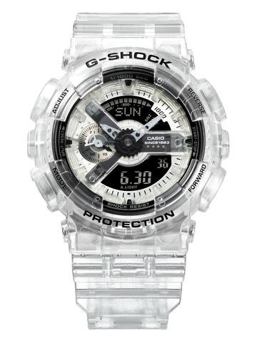G-SHOCK、内部の部品まで見えるシースルーデザイン「CLEAR REMIX
