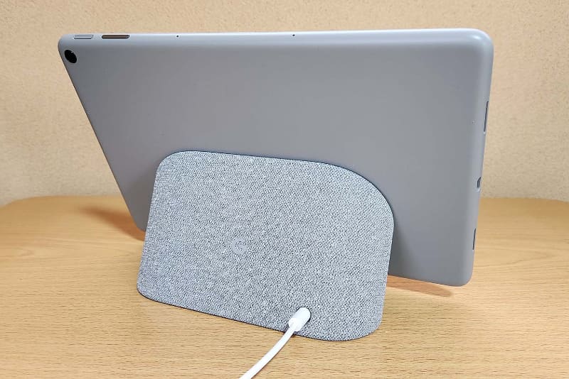 スタンド固定状態を背面から見たところ