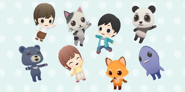 アバターのエモートも用意