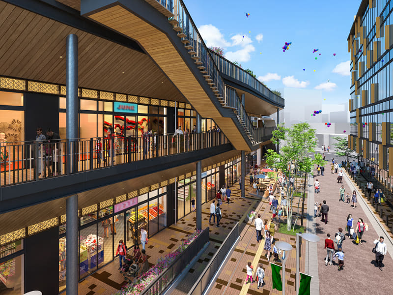 シンボルロードからの眺め