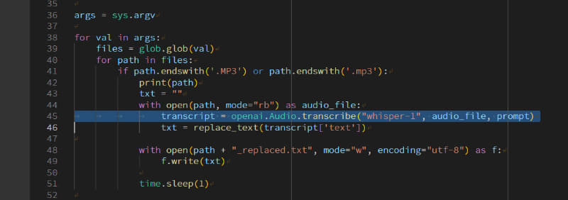 このようなシンプルなコードでAPIを呼び出し、OpenAIがもつさまざまな機能を直接利用できる