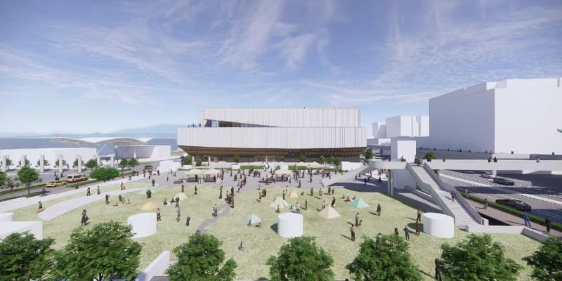 西側外観イメージ