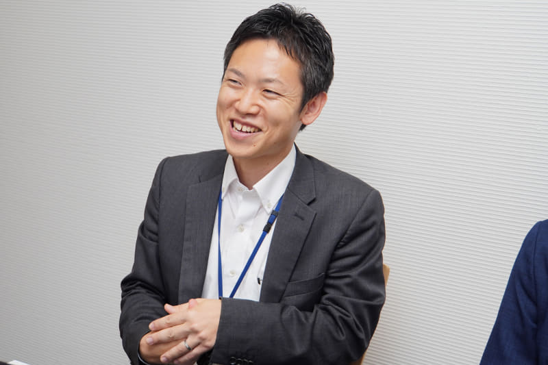 保育園の給食の余りを分けてほしいという思いから、タスミィの事業を起案した石井英貴さん