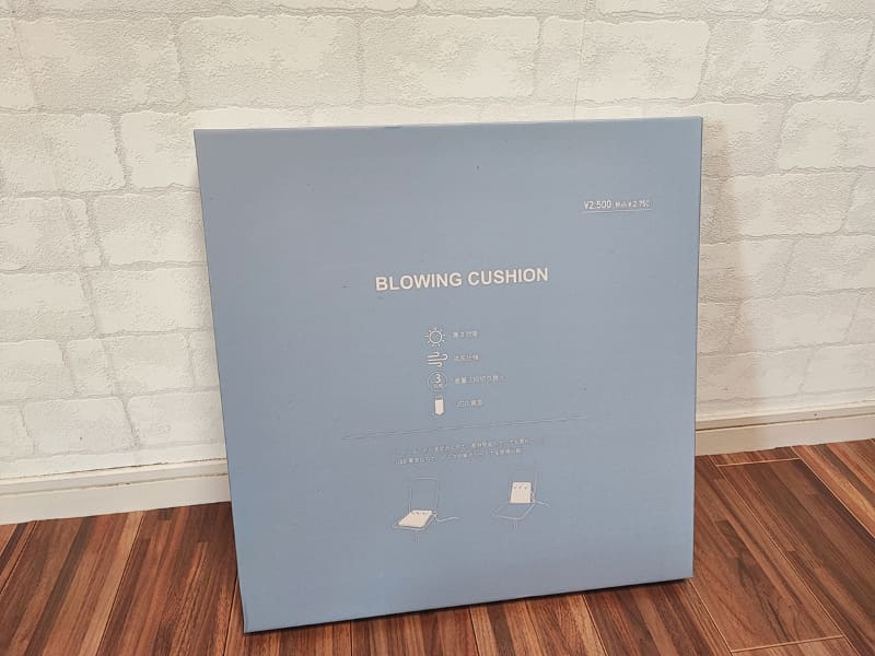 3COINS「送風クッション」