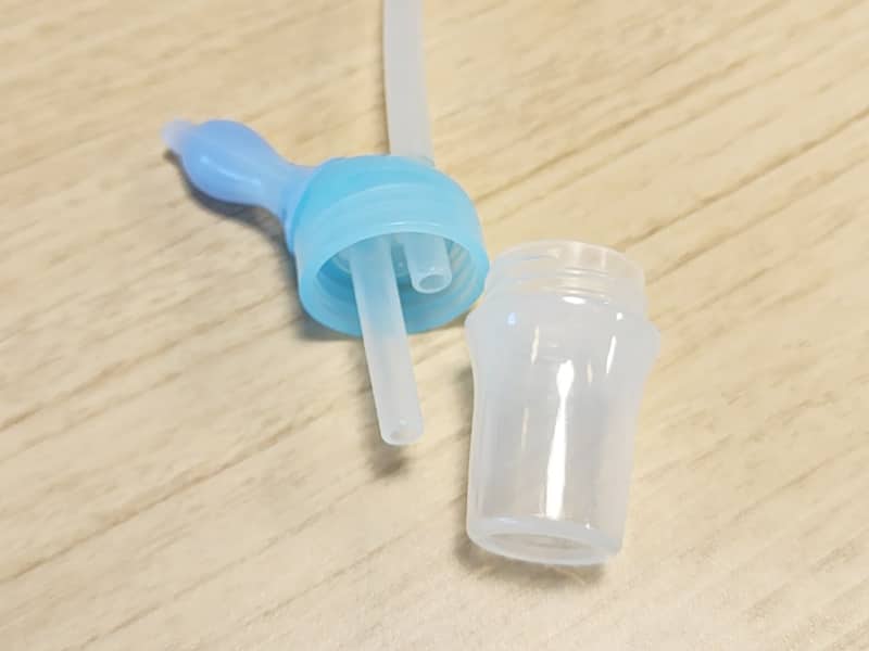 逆流防止パーツはついていますが、肺活量が多いと逆流します