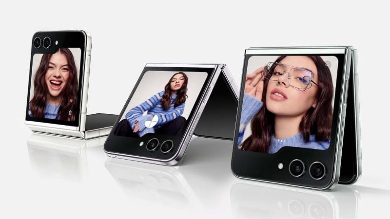 Unpackedで流れた動画より。Flip5はかなりカジュアルな方向性をアピールしている