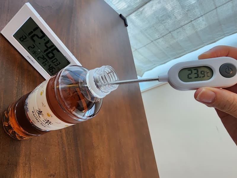 3時間後：23.9℃