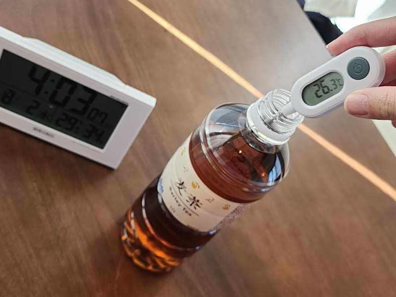 6時間後：26.3℃