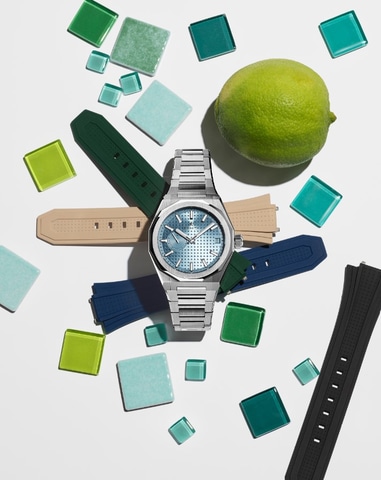 ライト　スカイライン　FW切売　Fdr　アイスブルー ブティック限定のスカイライン？アイスブルー文字盤が美しい