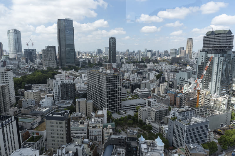 屋上から見た風景