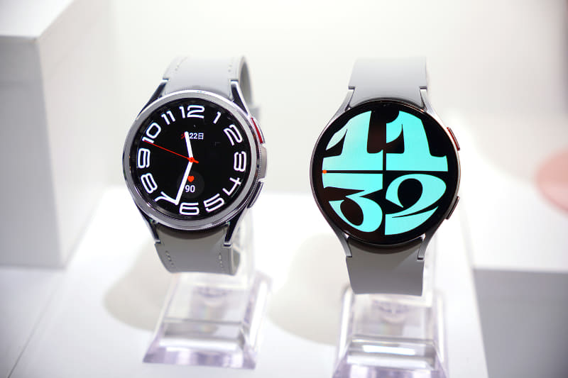 Galaxy Watch6、Watch6 Classicは、いずれもFeliCaに対応する