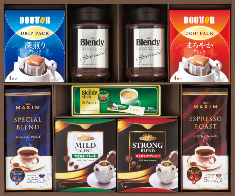 マキシム＆ドトールコーヒーバラエティギフト