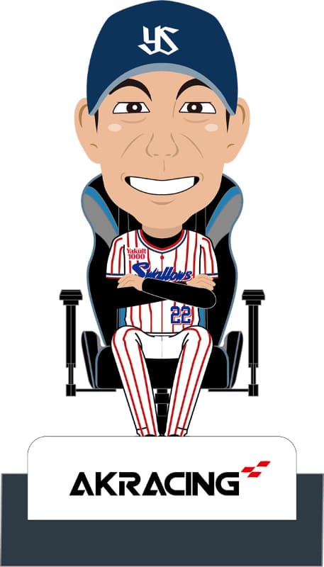 AKRacing オリジナル高津監督ボブルヘッド人形