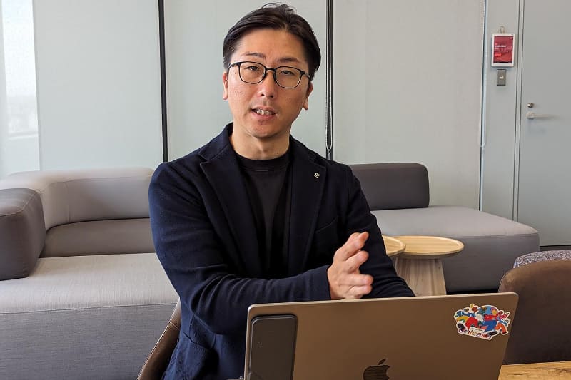 メルペイ代表取締役CEOの山本真人氏。同氏はメルカリ執行役員 CEO Fintech、メルコイン取締役も兼任