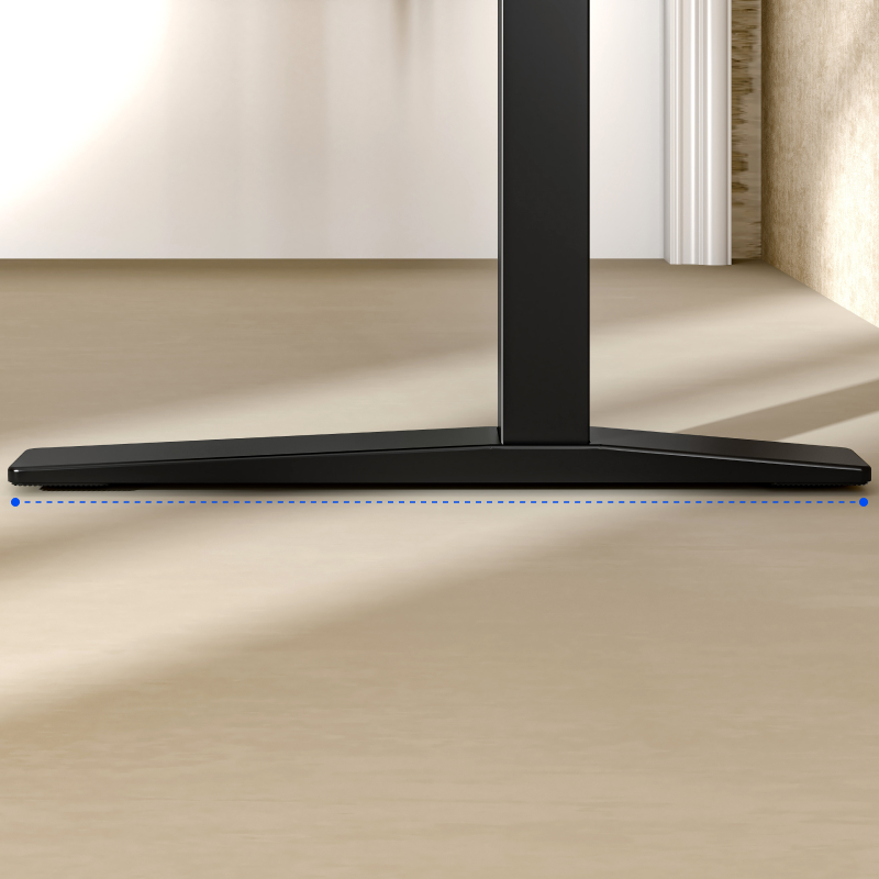 安定性が向上したデスク脚