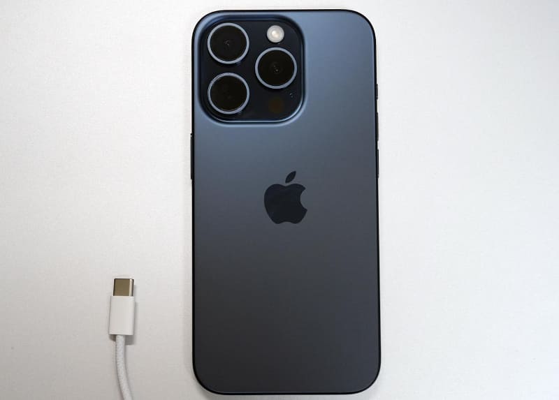 USB Type-CになったiPhone 15 Pro