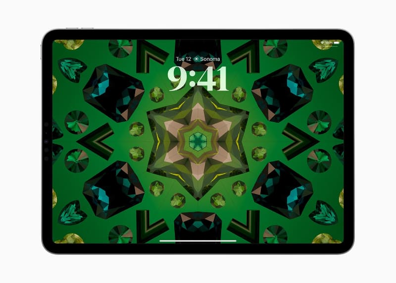 ロック画面をカスタマイズ