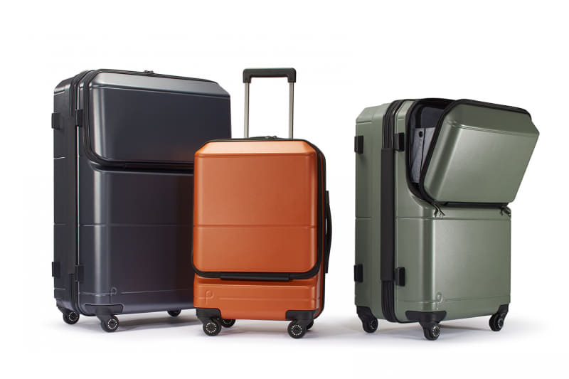 左からガンメタリック、サンセットオレンジ、オリーブドラブ