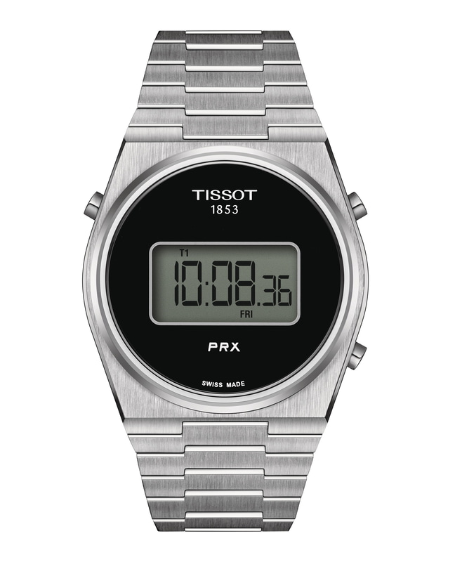 ティソ PRX デジタル 40mm ブラック(T137.463.11.050.00)、52,800円